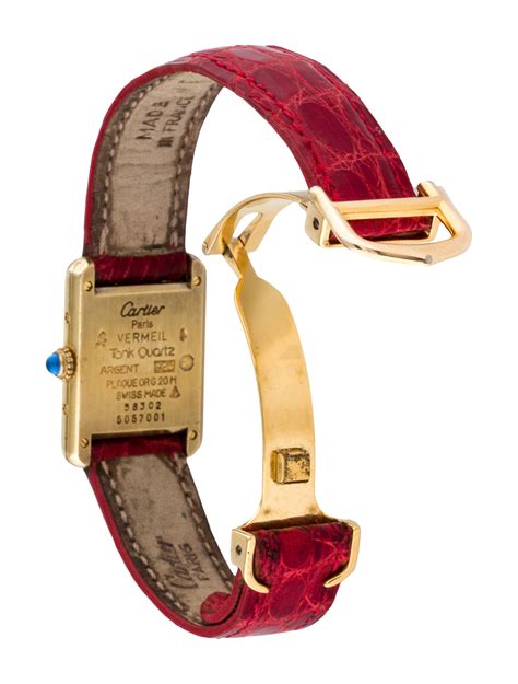 cartier tank watch bands